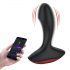 Vibrador prostático inteligente Solstice - negro y recargable