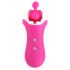 Vibrador oral rotativo Clitella - recargable y rosa