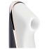 Satisfyer Traveler - Estimulador portátil recargable (negro-blanco)