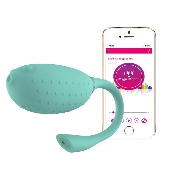 Magic Motion Fugu - huevo vibrador inteligente (verde)