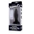 Plug Screaming: vibrador anal recargable (negro)