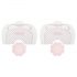 / Bye Bra F-H - realce invisible para senos - rosa (3 pares)