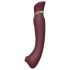 ZALO Queen - Vibrador rojo G-punto y clítoris con ondas de impulso