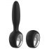 Aixiasia Dylon-Remote - Vibrador anal negro recargable con mando