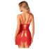 Obsessive Claussica - Babydoll y tanga rojo