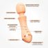 Vush Majesty 2 - vibrador recargable e impermeable (naranja)