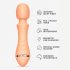 Vush Majesty 2 - vibrador recargable e impermeable (naranja)